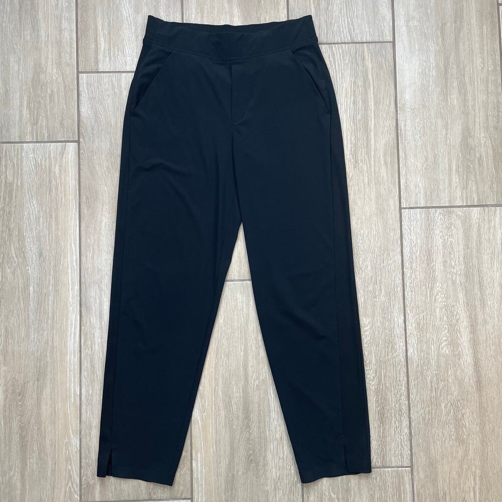 Athleta Brooklyn Ankle Pants Womens 4 Black Travel Career Stretch